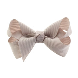 Girls Hair Bows Set of 2 | 2.75 Inch Alligator Clip Hair Accessories | Toddler, Baby, Kids Solid Color Bow Clips