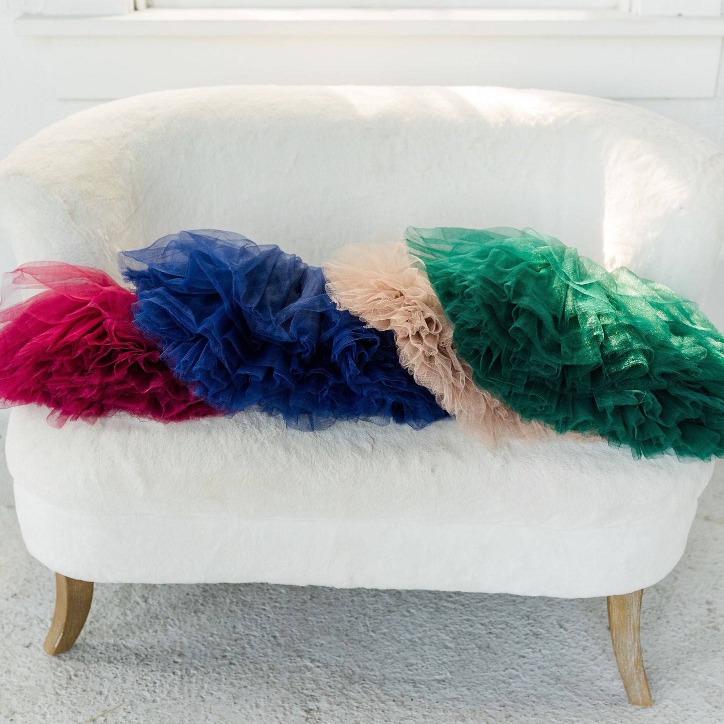 Hunter Green Tutu Skirt, Christmas Holiday Green Tutu