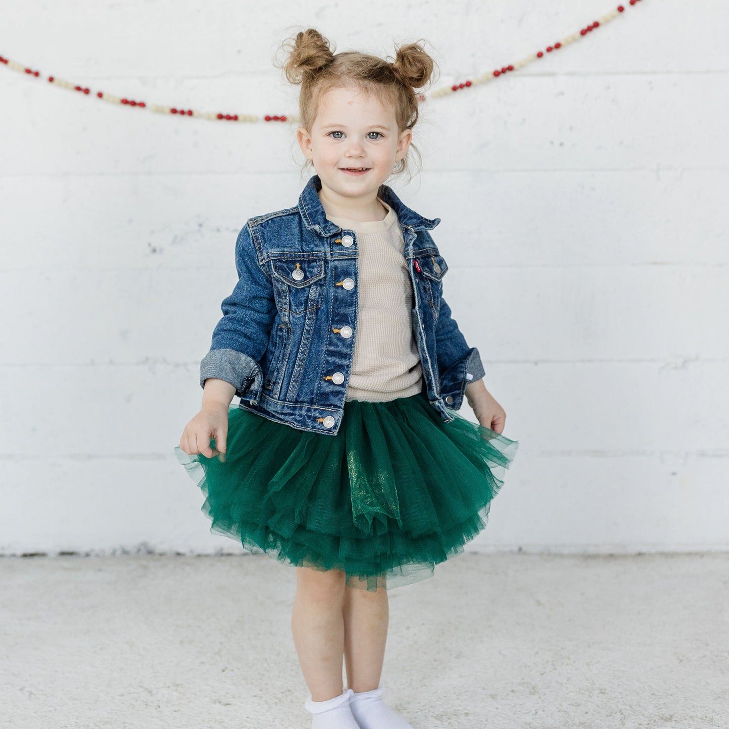 Hunter Green Tutu Skirt, Christmas Holiday Green Tutu