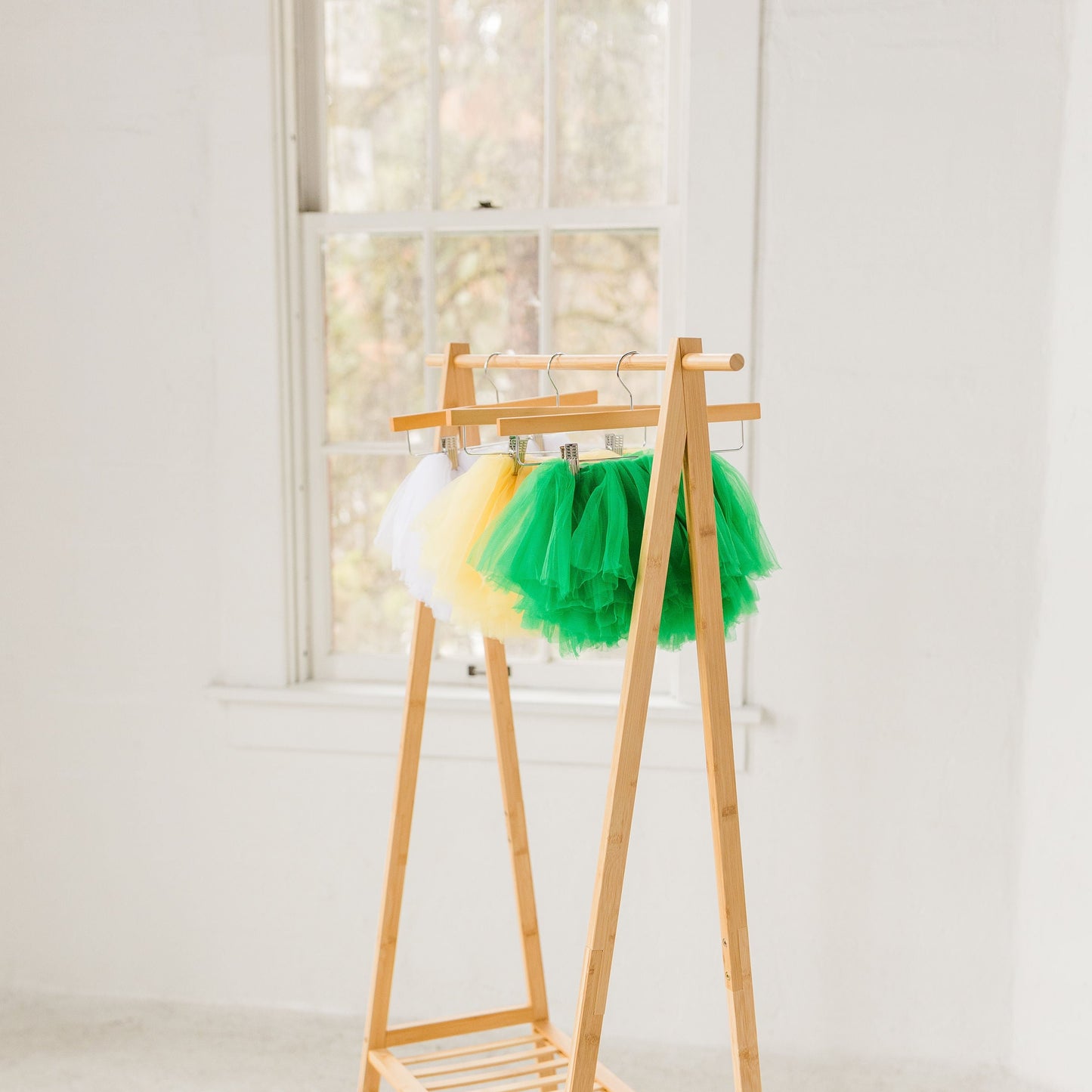 Spring Green Toddler and Young Girl Full Layered Tutu is perfect for St. Patricks Day or Birthday events or everyday! This tutu is fluffy and full with the softest tulle.