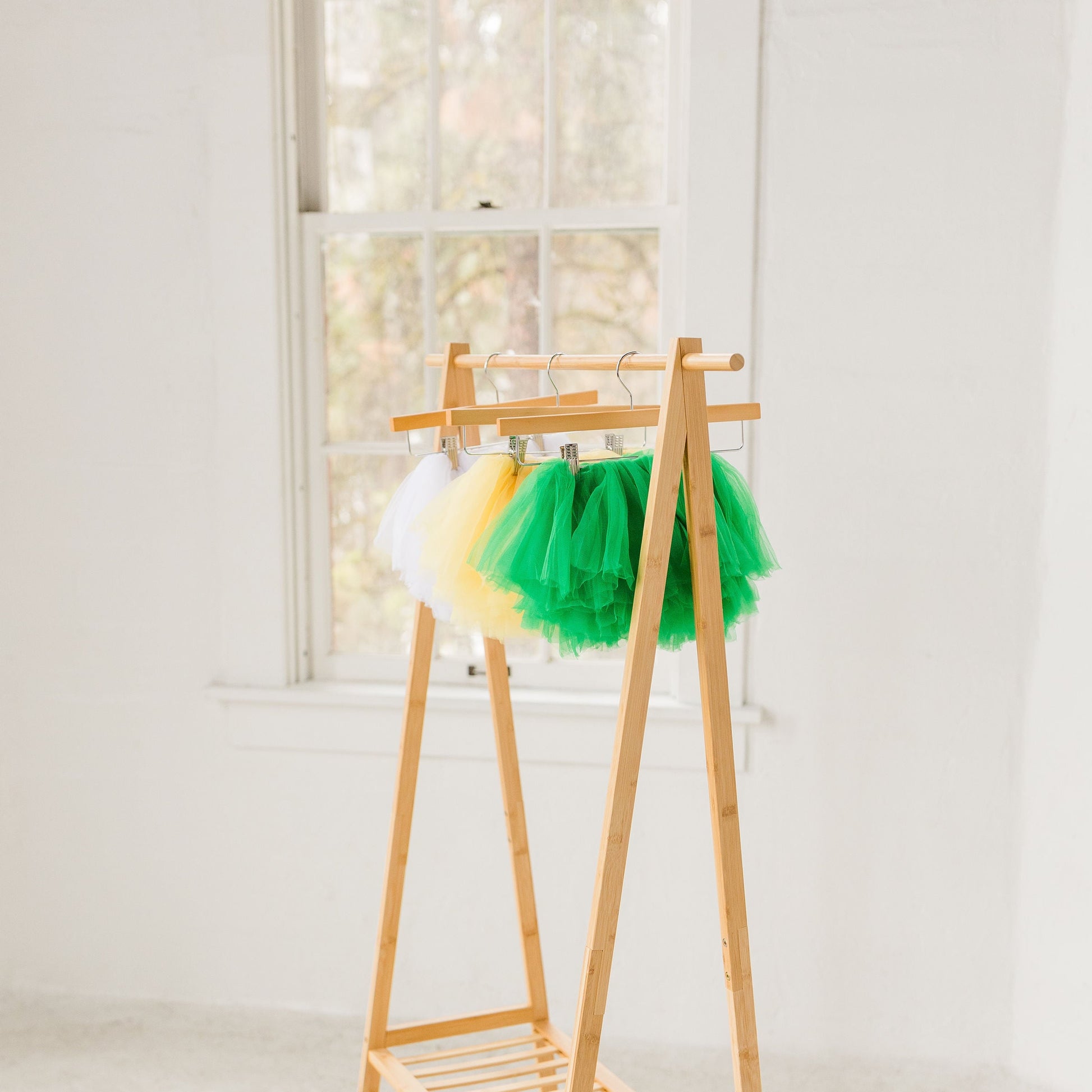 Spring Green Toddler and Young Girl Full Layered Tutu is perfect for St. Patricks Day or Birthday events or everyday! This tutu is fluffy and full with the softest tulle.