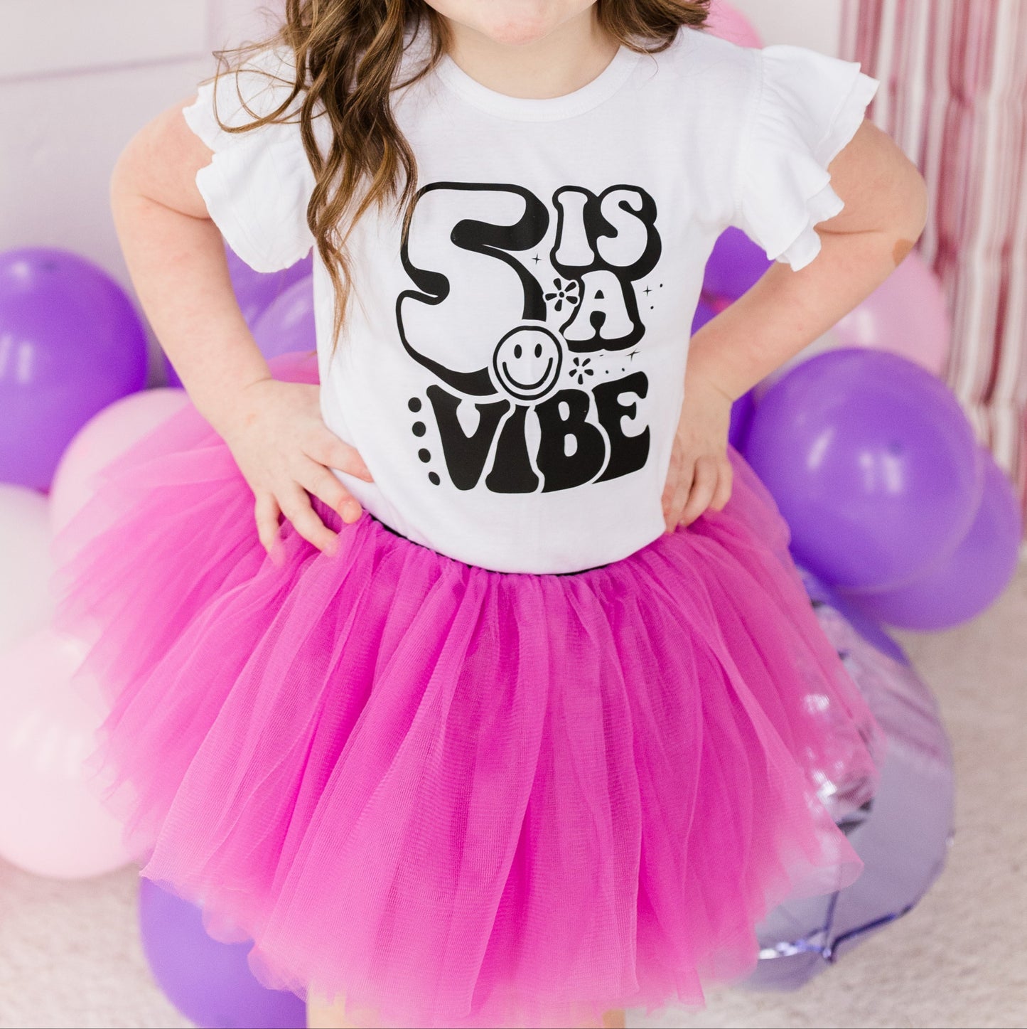Wild Orchid Full Layed Tutu, Toddler Princess Tutu Skirt, Wild Orchid Kids Tutu