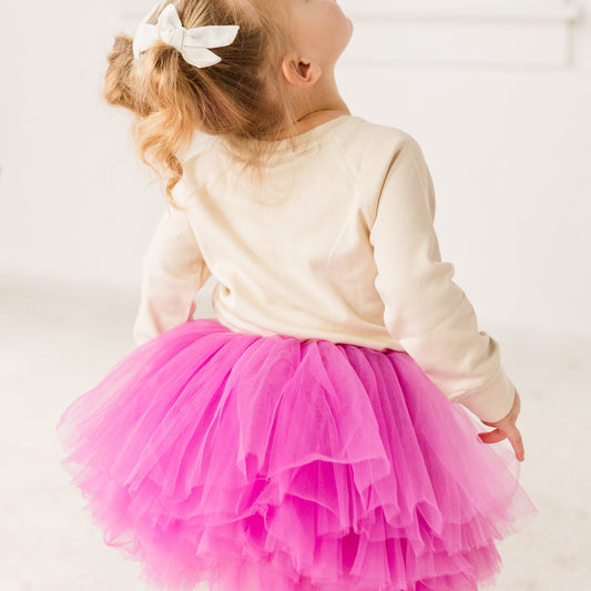 Wild Orchid Full Layed Tutu, Toddler Princess Tutu Skirt, Wild Orchid Kids Tutu