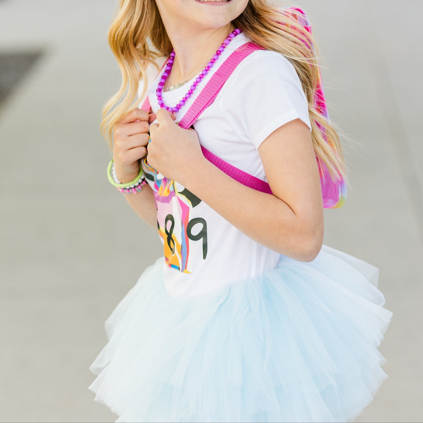 Magical Princess Light Blue Tutu, Toddler and Little kids Light Blue Tutu Skirt