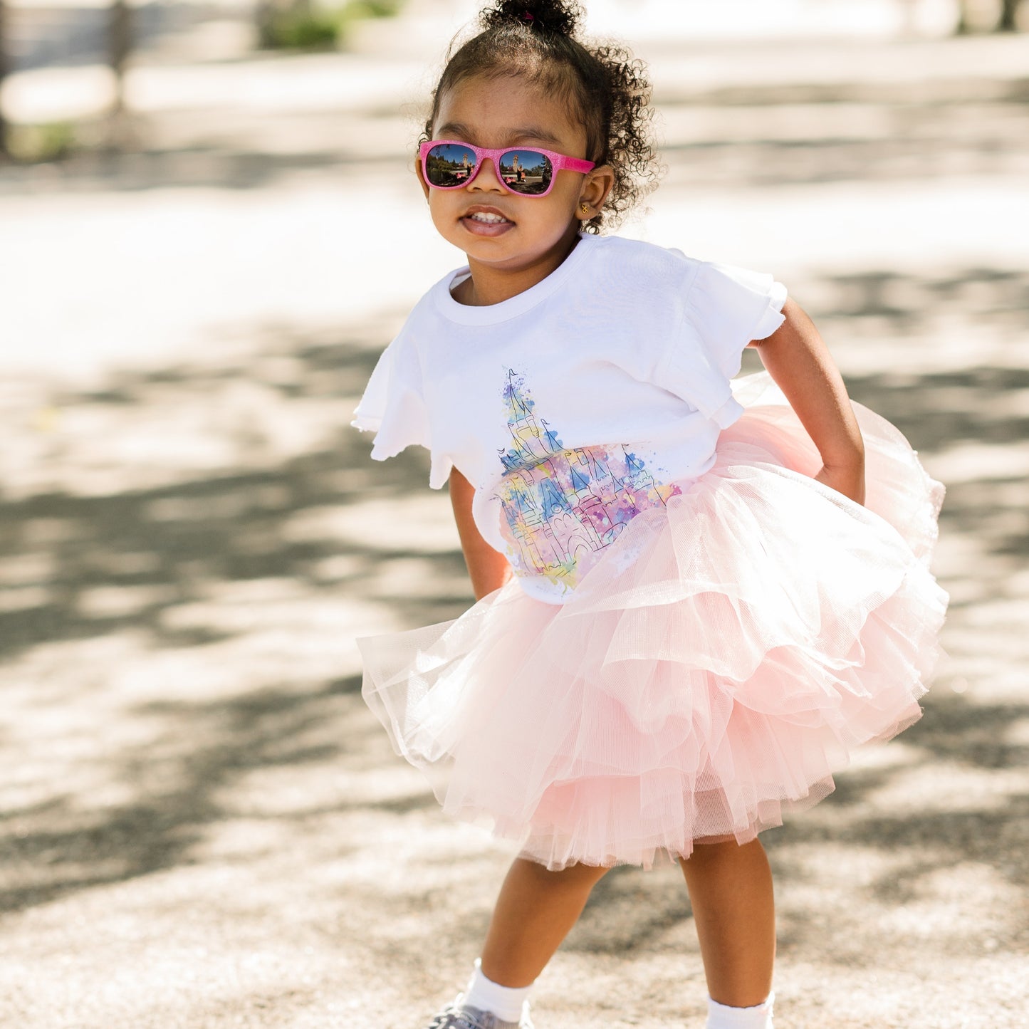 Ombre’ Mauve Pink Tutu, Layered Pink Tutu