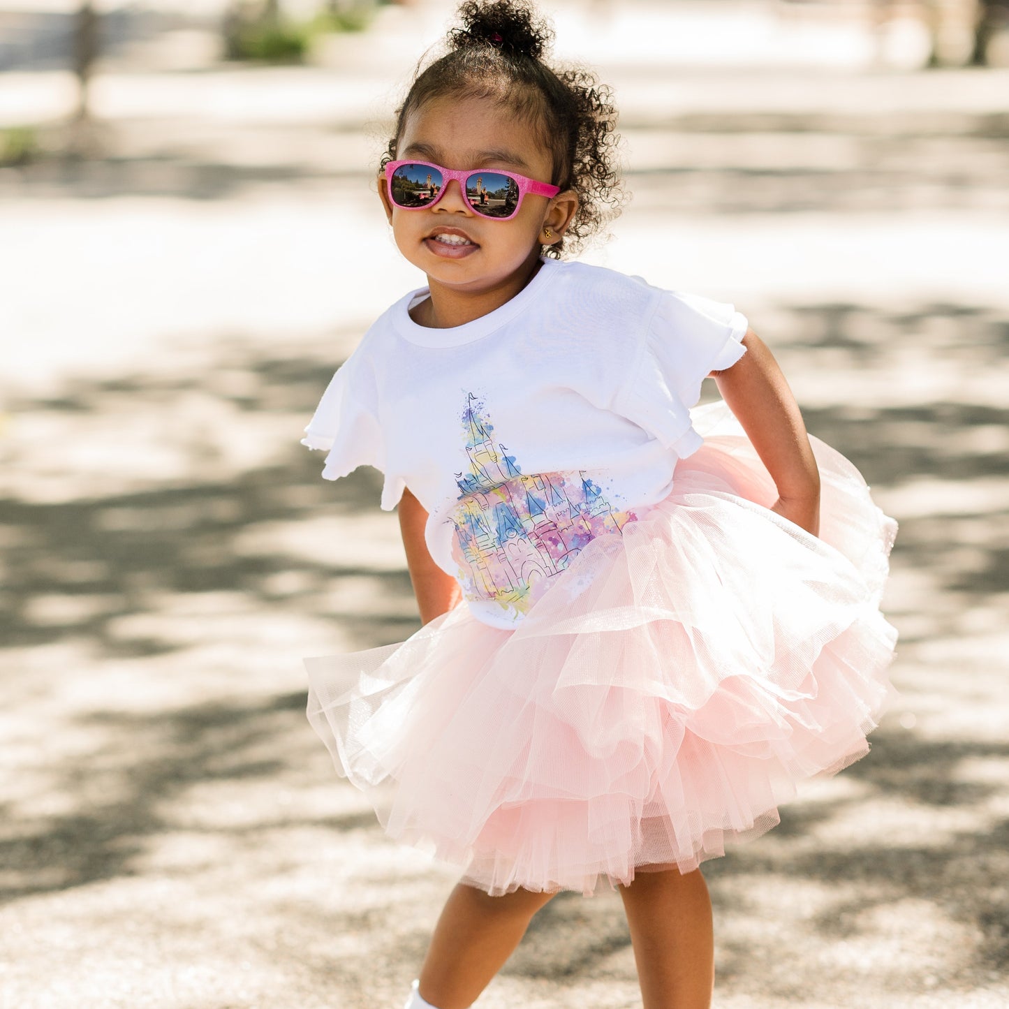 Ombre Mauve Pink Tutu, Light Pink Tutu