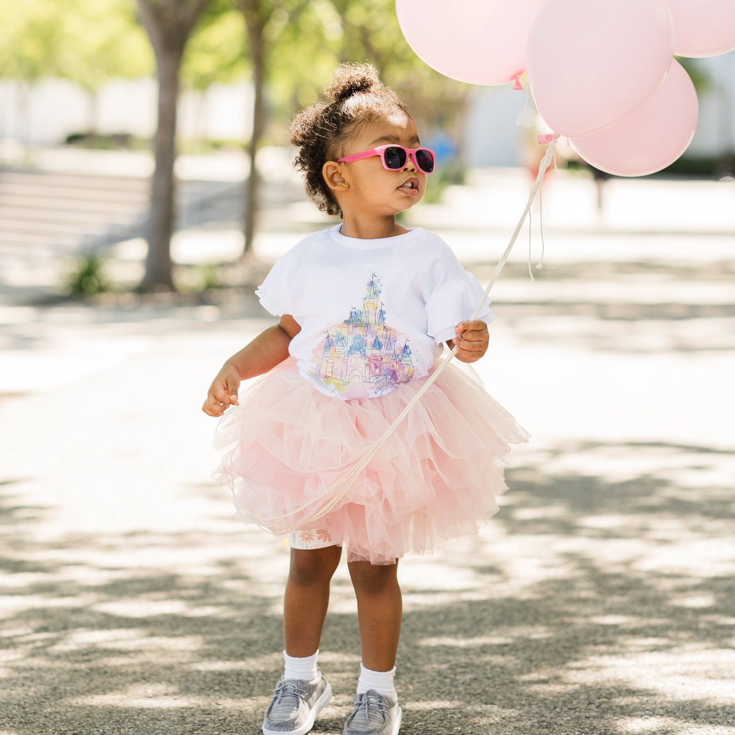 Ombre’ Mauve Pink Tutu, Layered Pink Tutu