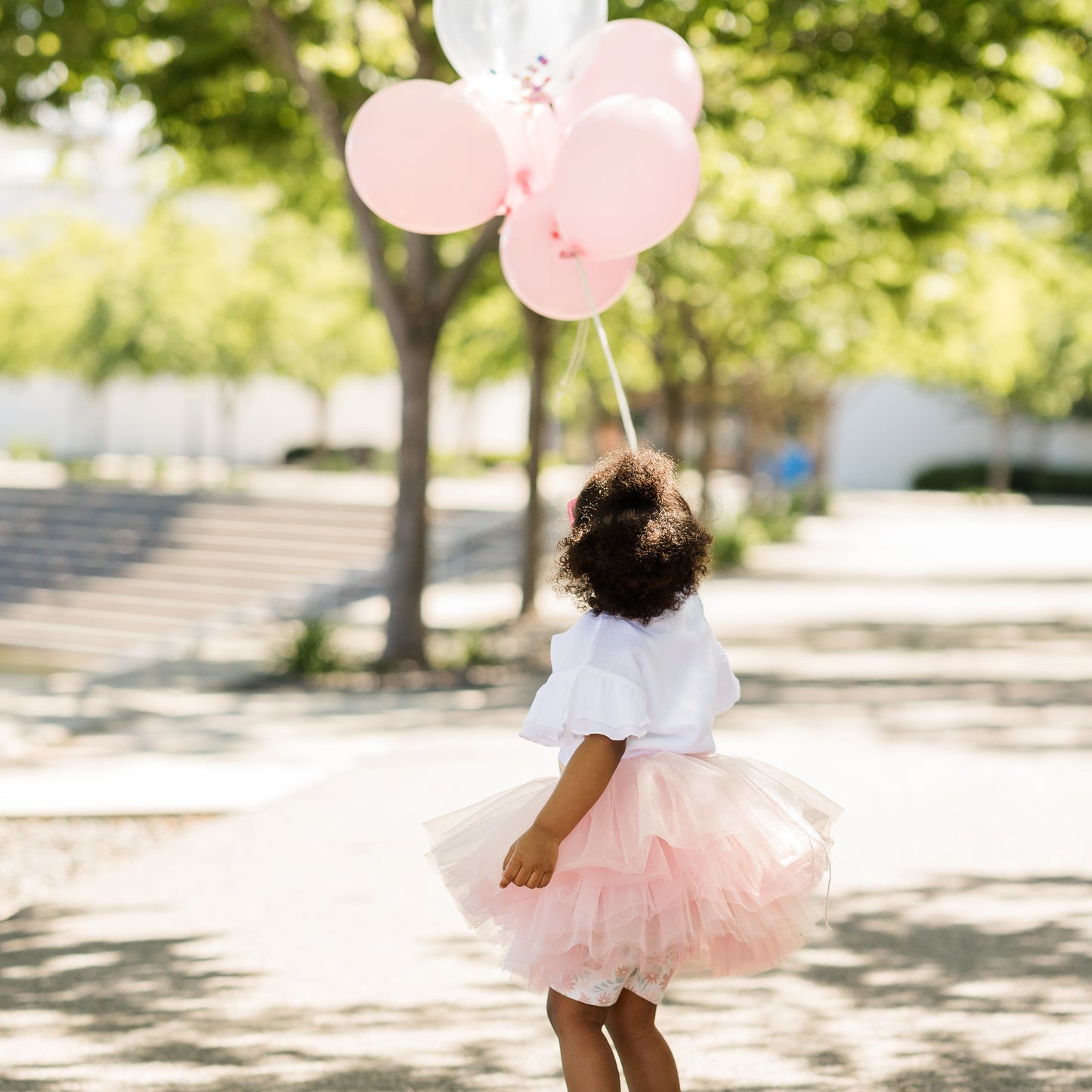Ombre’ Mauve Pink Tutu, Layered Pink Tutu