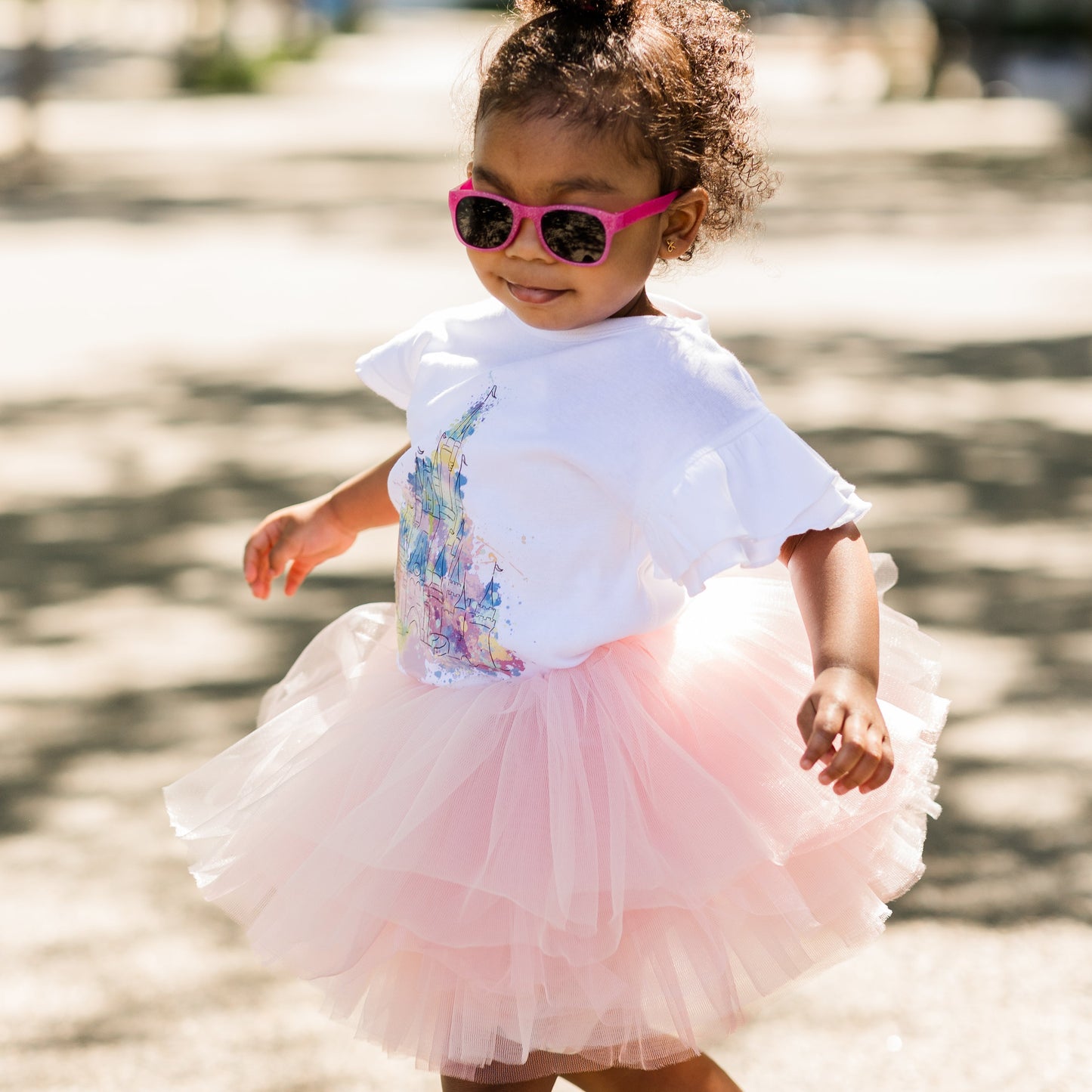 Ombre’ Mauve Pink Tutu, Layered Pink Tutu
