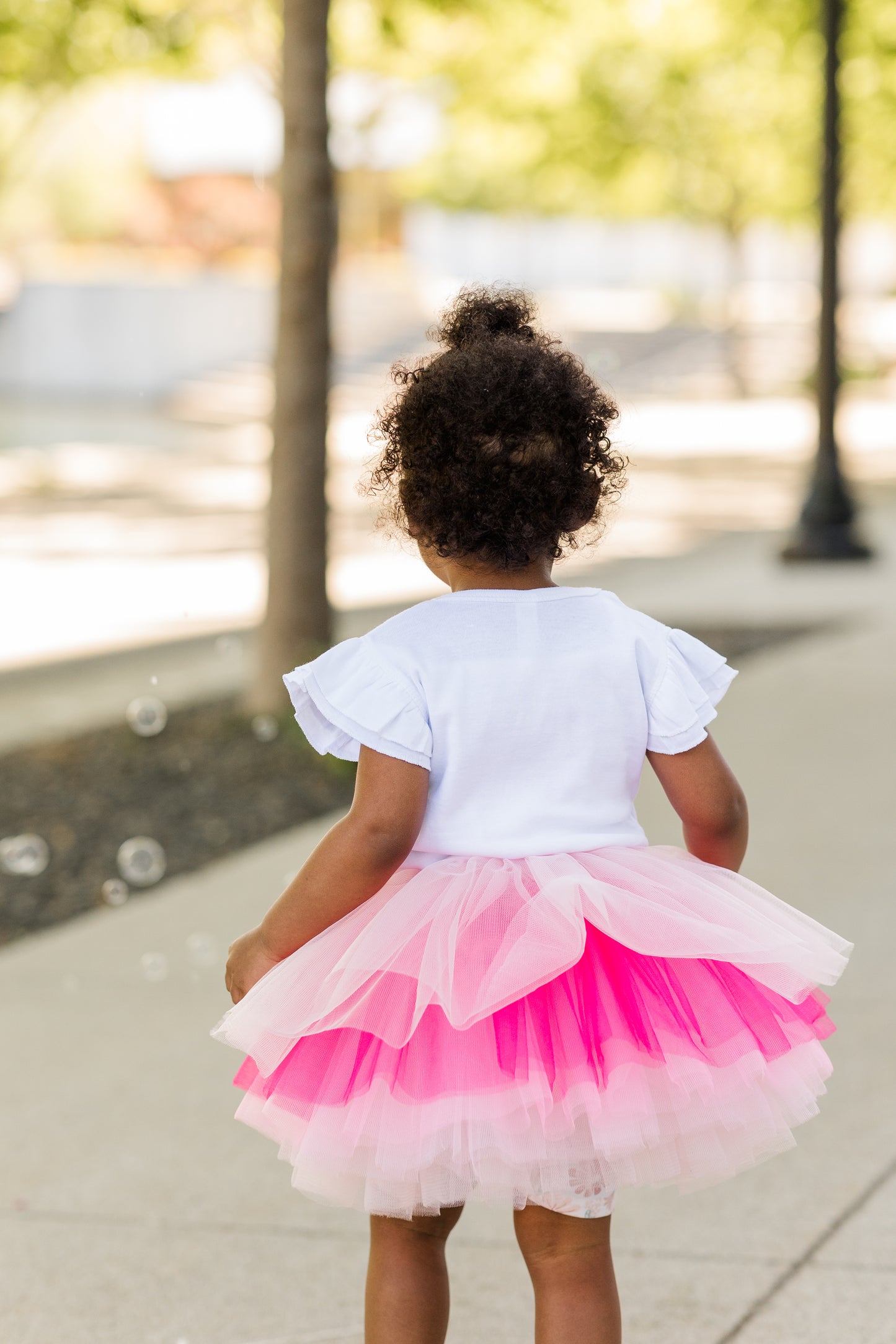 Poppin Pink Ombre Layered Tutu, Magical Pink Tutu