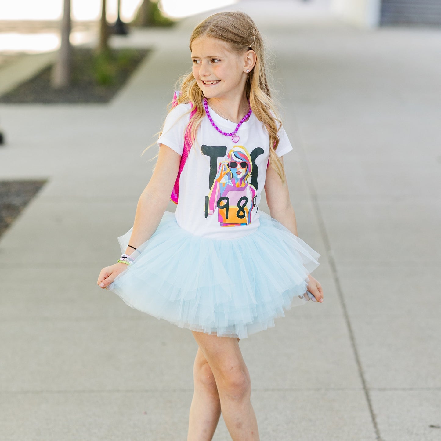 Our soft light blue tutu is the perfect shade of light blue. This blue is a perfect tutu for any magical princess looks. Our light blue tutu is a great staple of any little one's wardrobe. The multipack soft layers add for a fluffy full look.