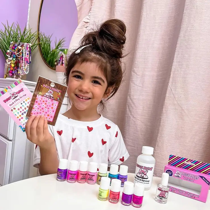 Princess Nail Art Piggy Paint Non-Toxic Nail Polish | Piggy Paint Nail Stickers