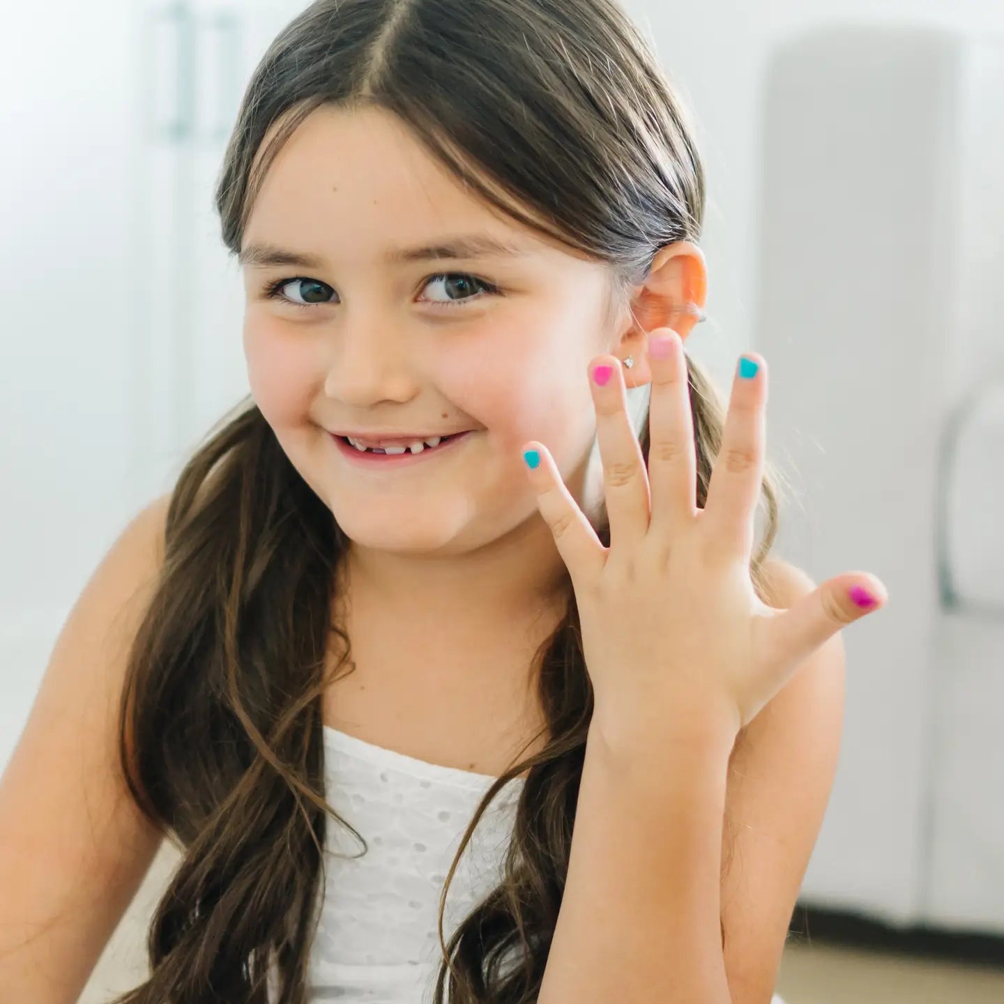 Rainbow Party Polish Set Non-Toxic Kids Nail Polish