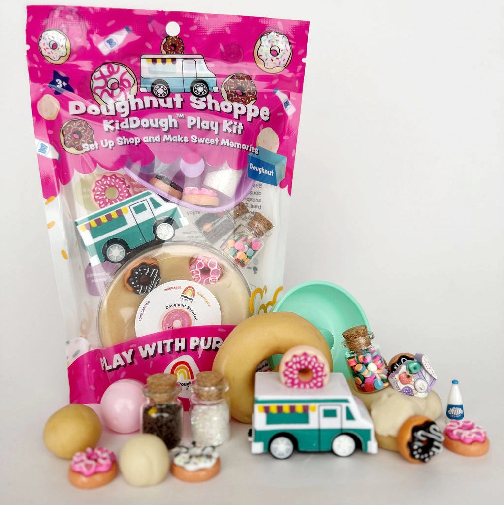 Doughnut Shoppe Kiddough Play Kit| Stocking Stuffer Holiday