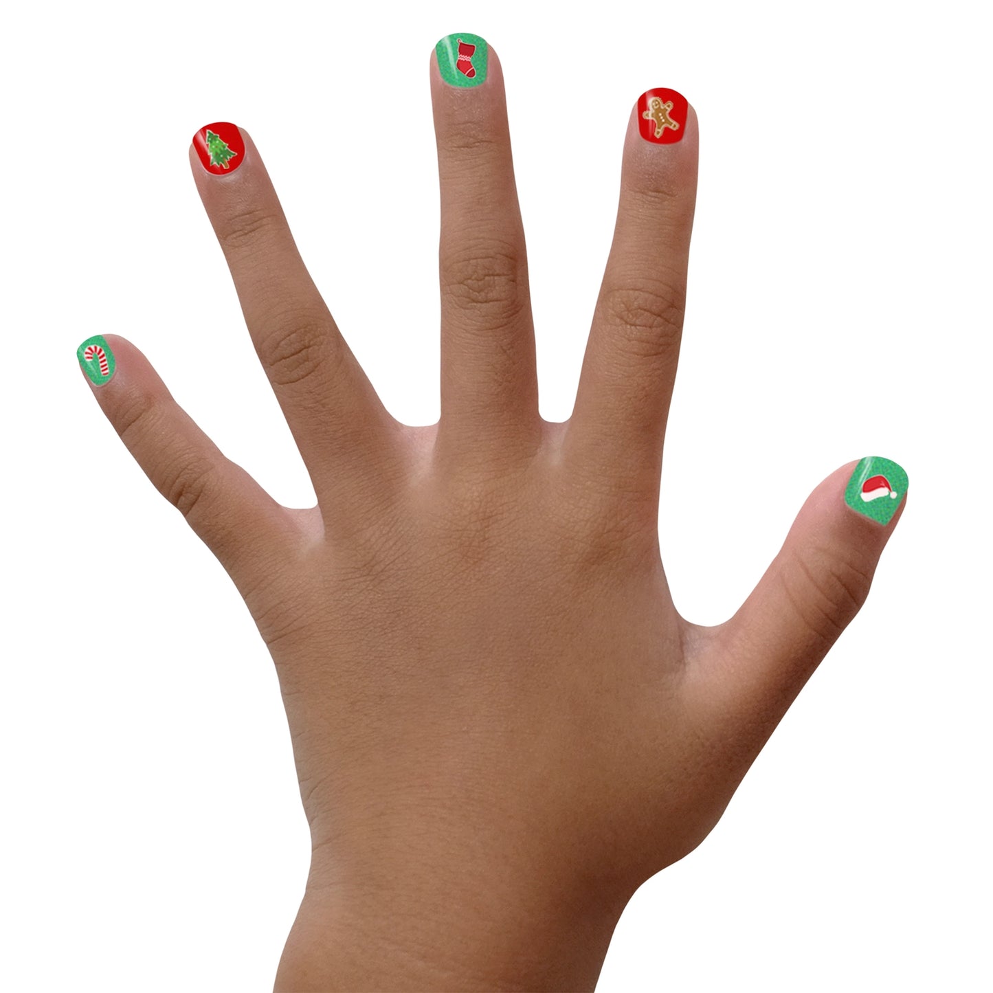 Christmas Cutie Nail Art Non-Toxic Kids Nail Polish | Nail Stickers