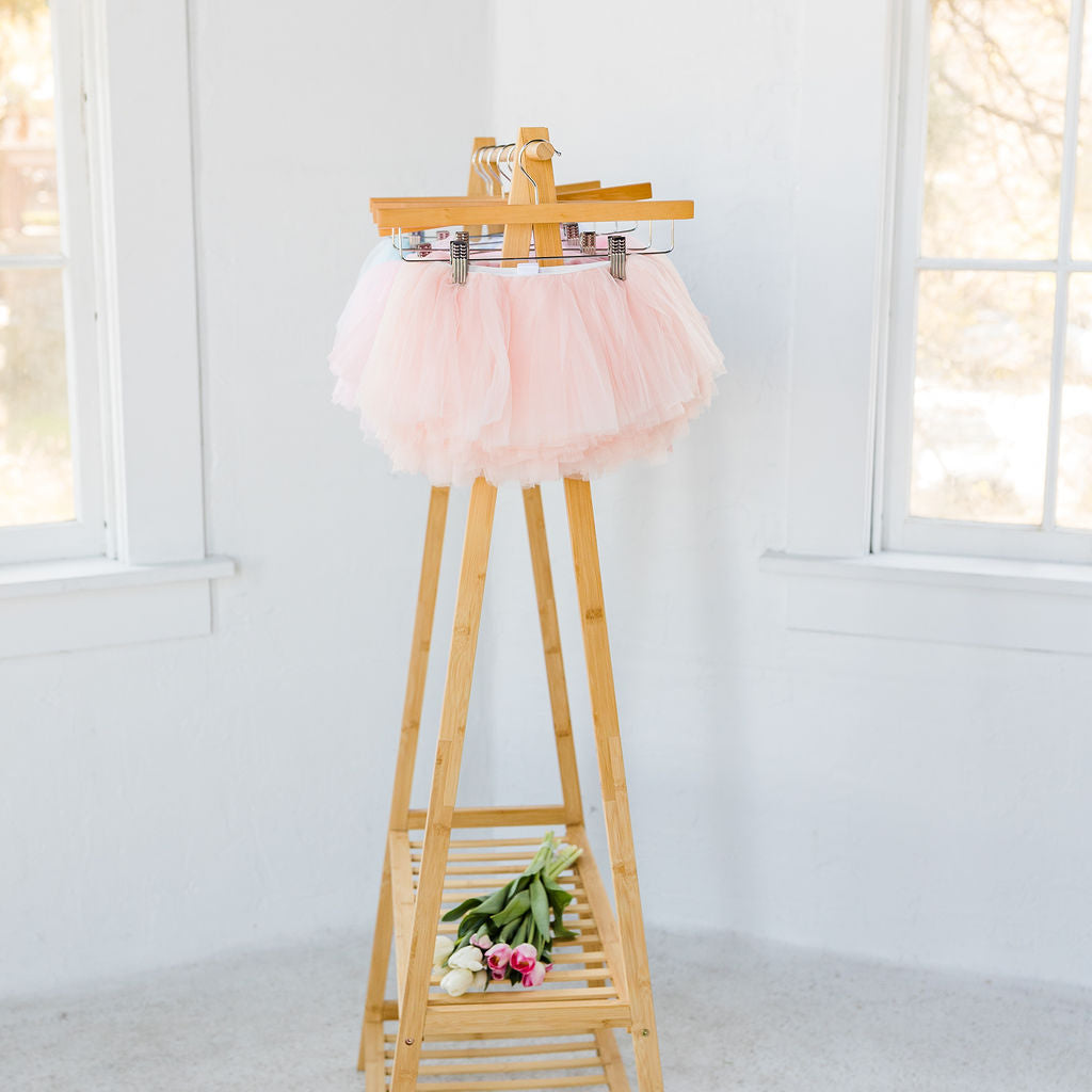 Blush Peachy Pink Full Layered Tutu Skirt | Sizes NB-9youth