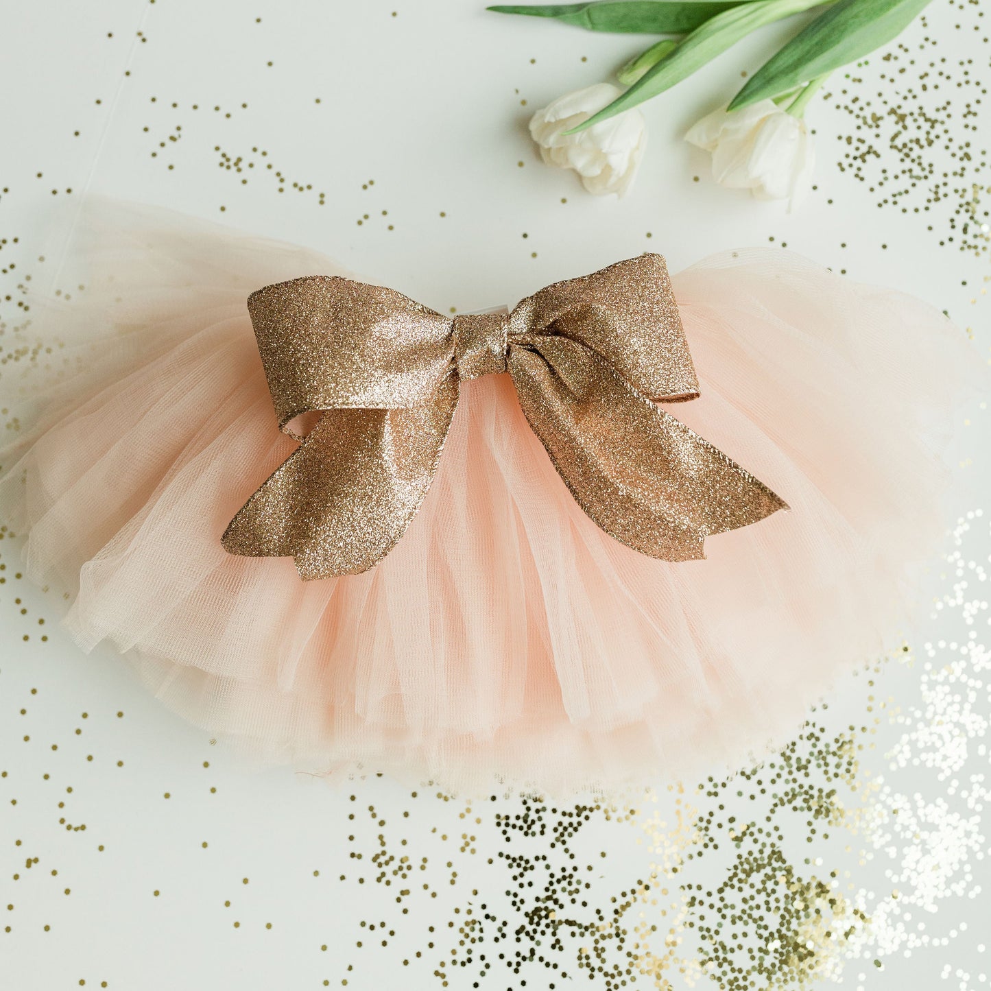 Blush Peachy Pink Full Layered Tutu Skirt | Sizes NB-9youth