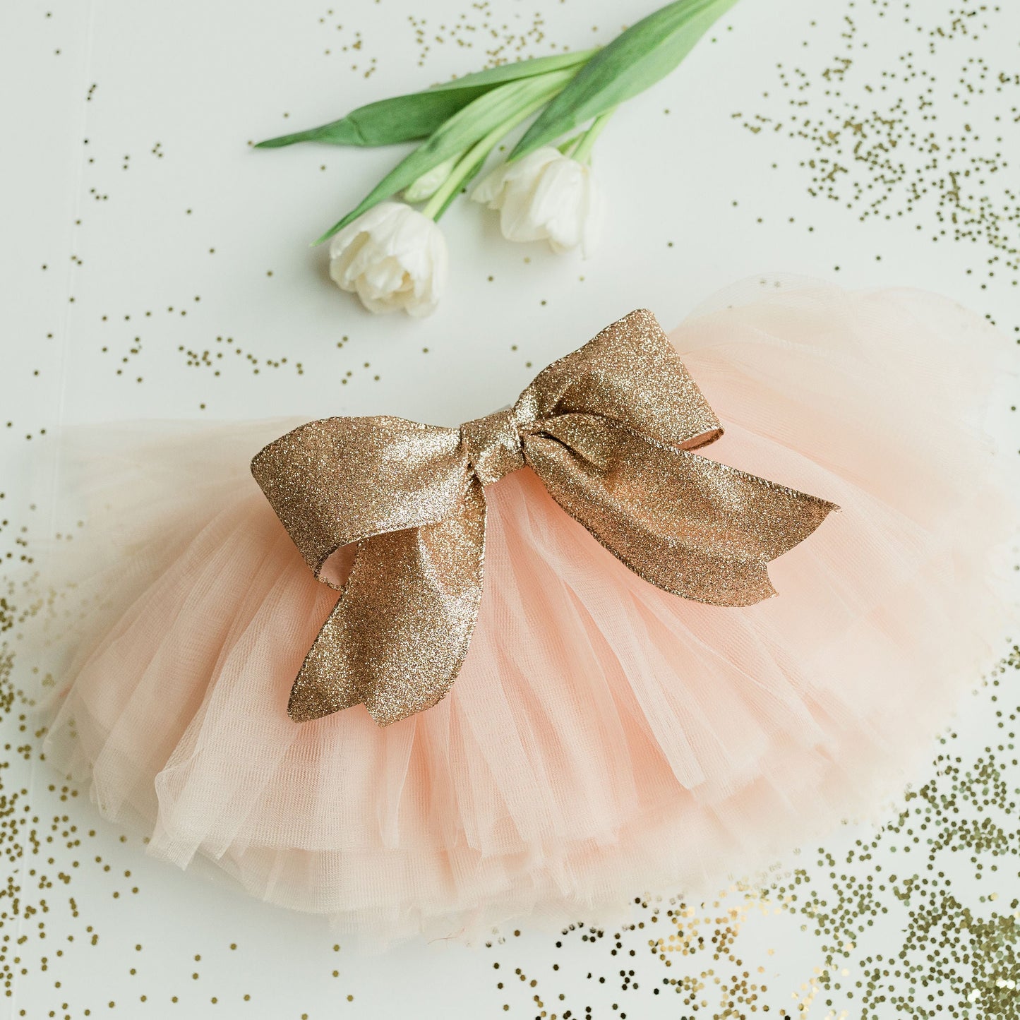 Blush Peachy Pink Full Layered Tutu Skirt | Sizes NB-9youth
