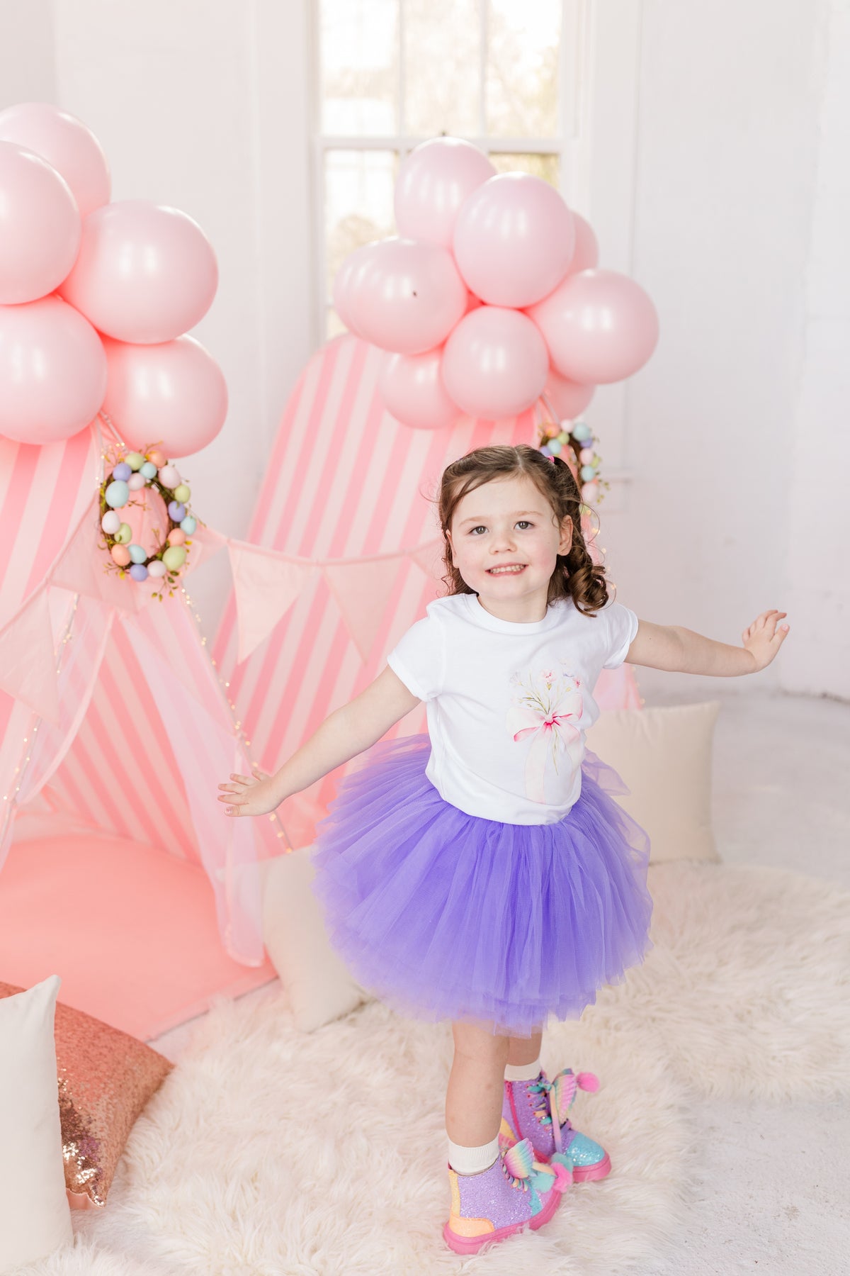 Lavender Light Purple Tulle Layered Tutu | Sizes 9M to 9youth