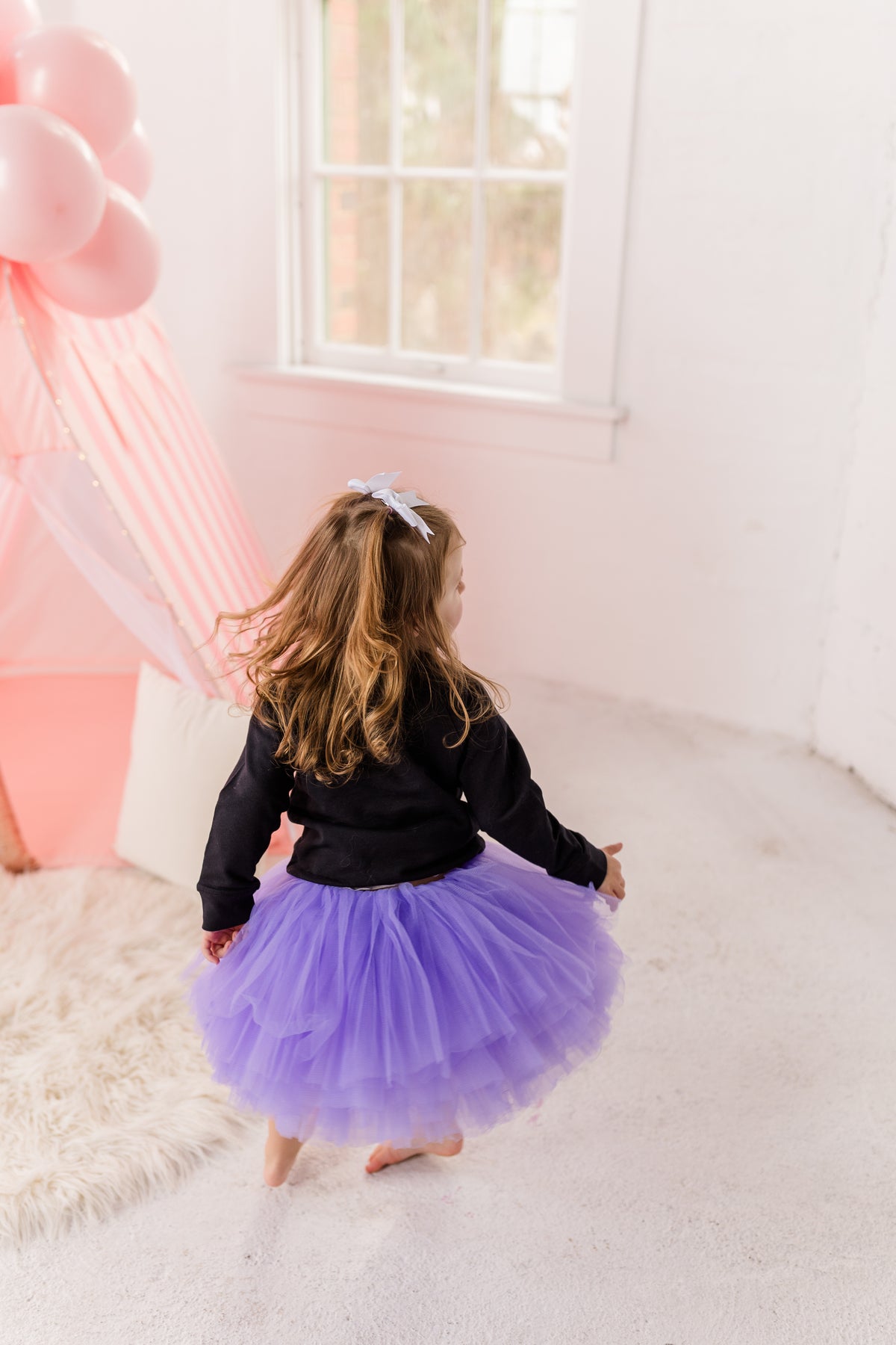 Lavender Light Purple Tulle Layered Tutu | Sizes 9M to 9youth