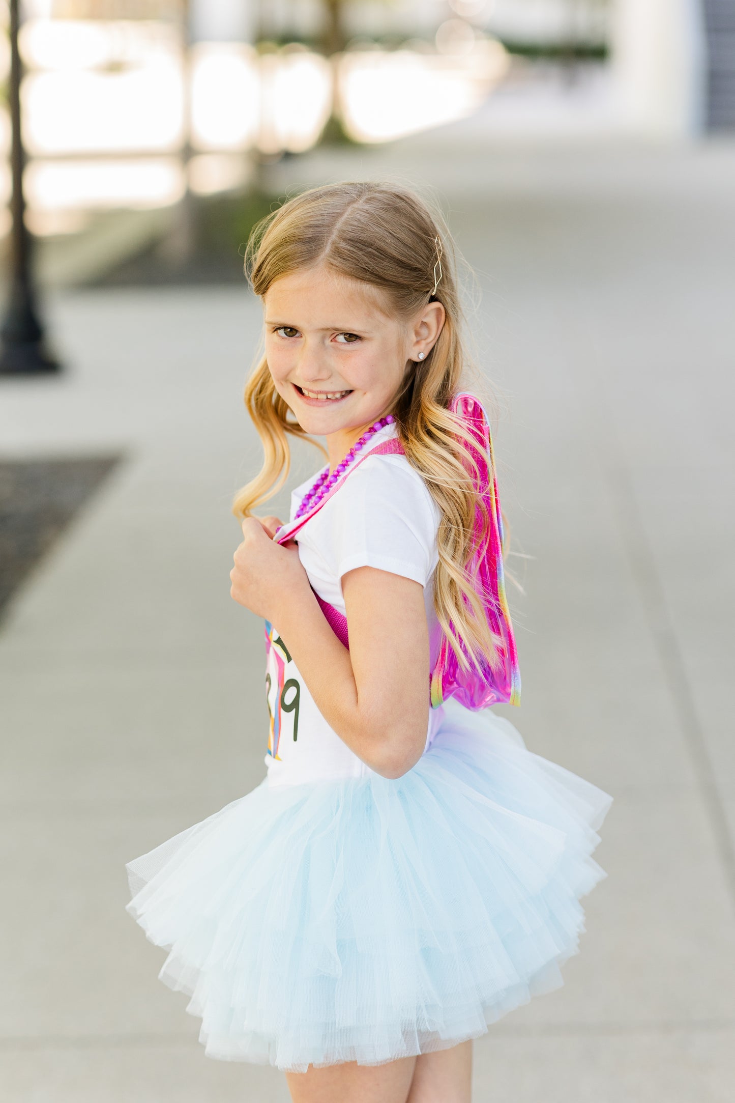 Magical Princess Light Blue Tutu, Toddler and Little kids Light Blue Tutu Skirt