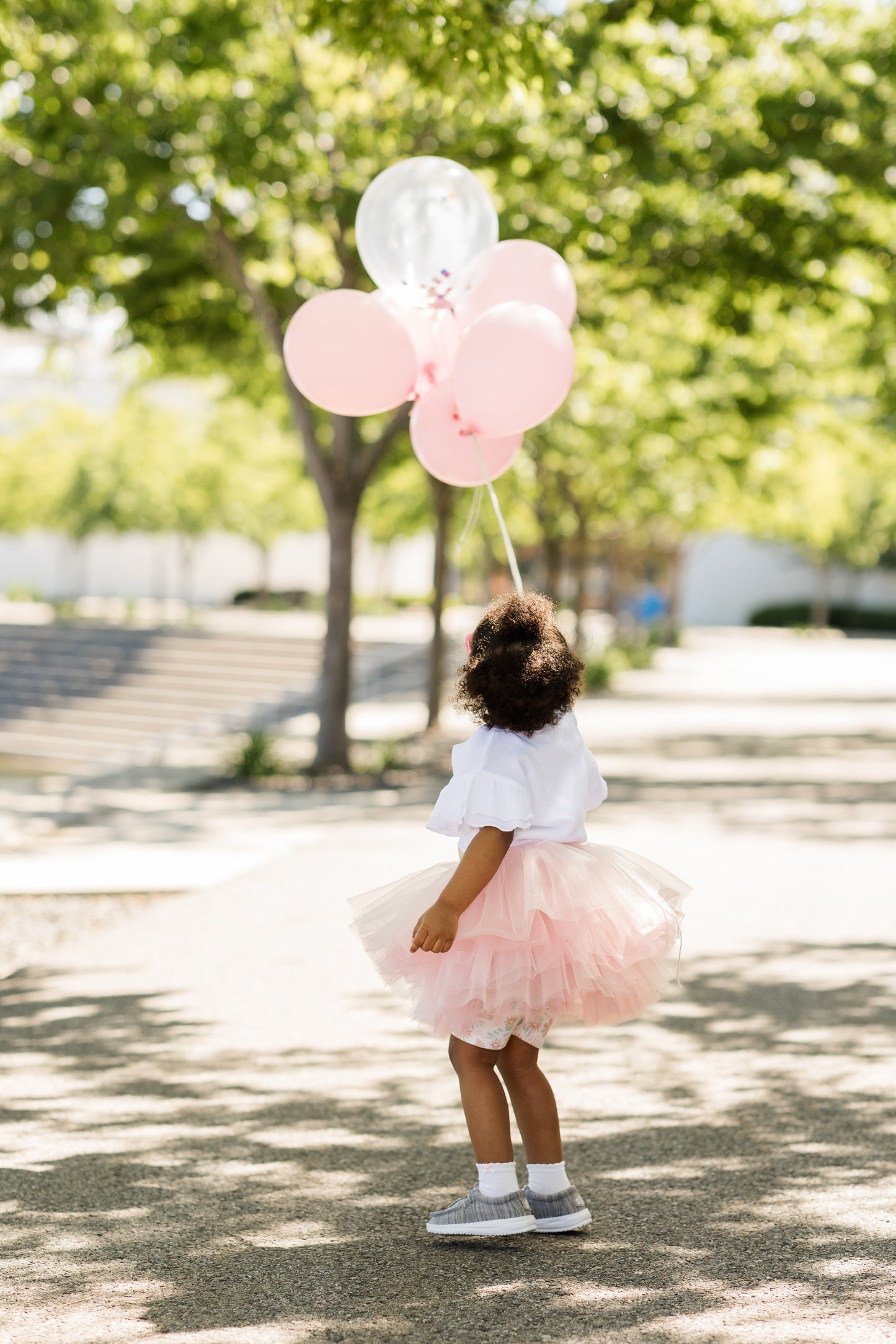 Ombre’ Mauve Pink Tutu, Layered Pink Tutu