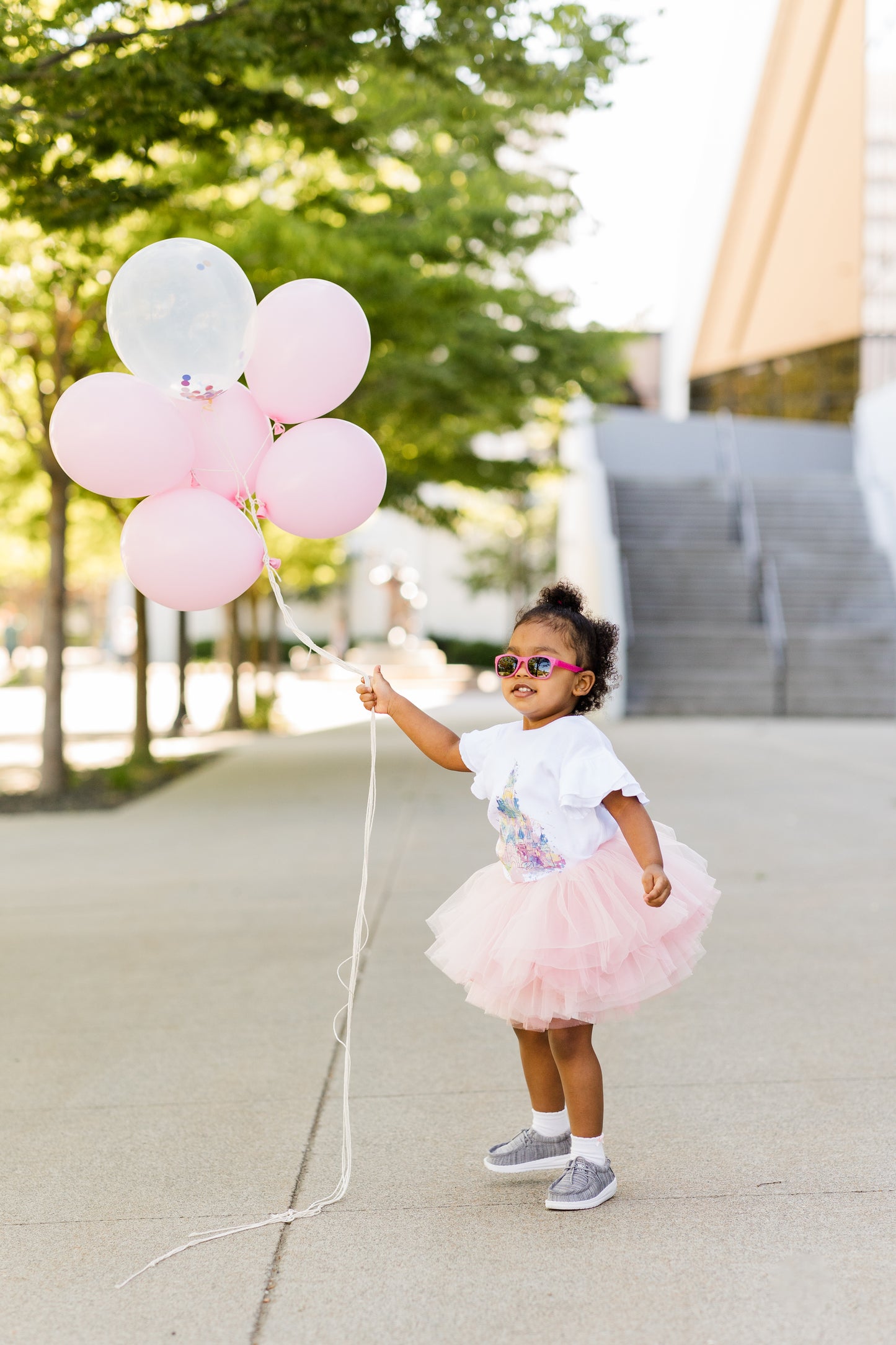 Ombre’ Mauve Pink Tutu, Layered Pink Tutu