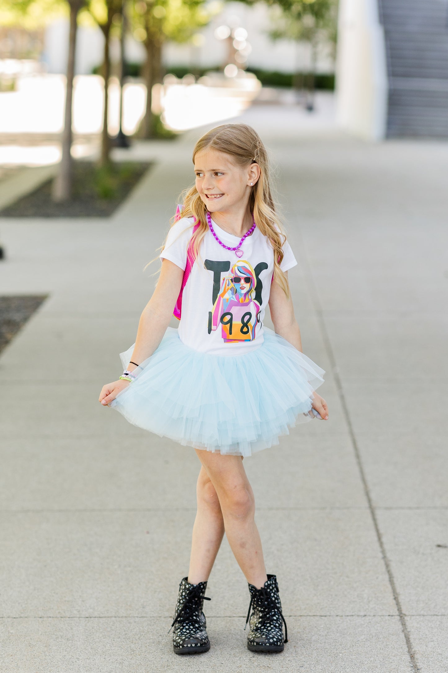 Our soft light blue tutu is the perfect shade of light blue. This blue is a perfect tutu for any magical princess looks. Our light blue tutu is a great staple of any little one's wardrobe. The multipack soft layers add for a fluffy full look.