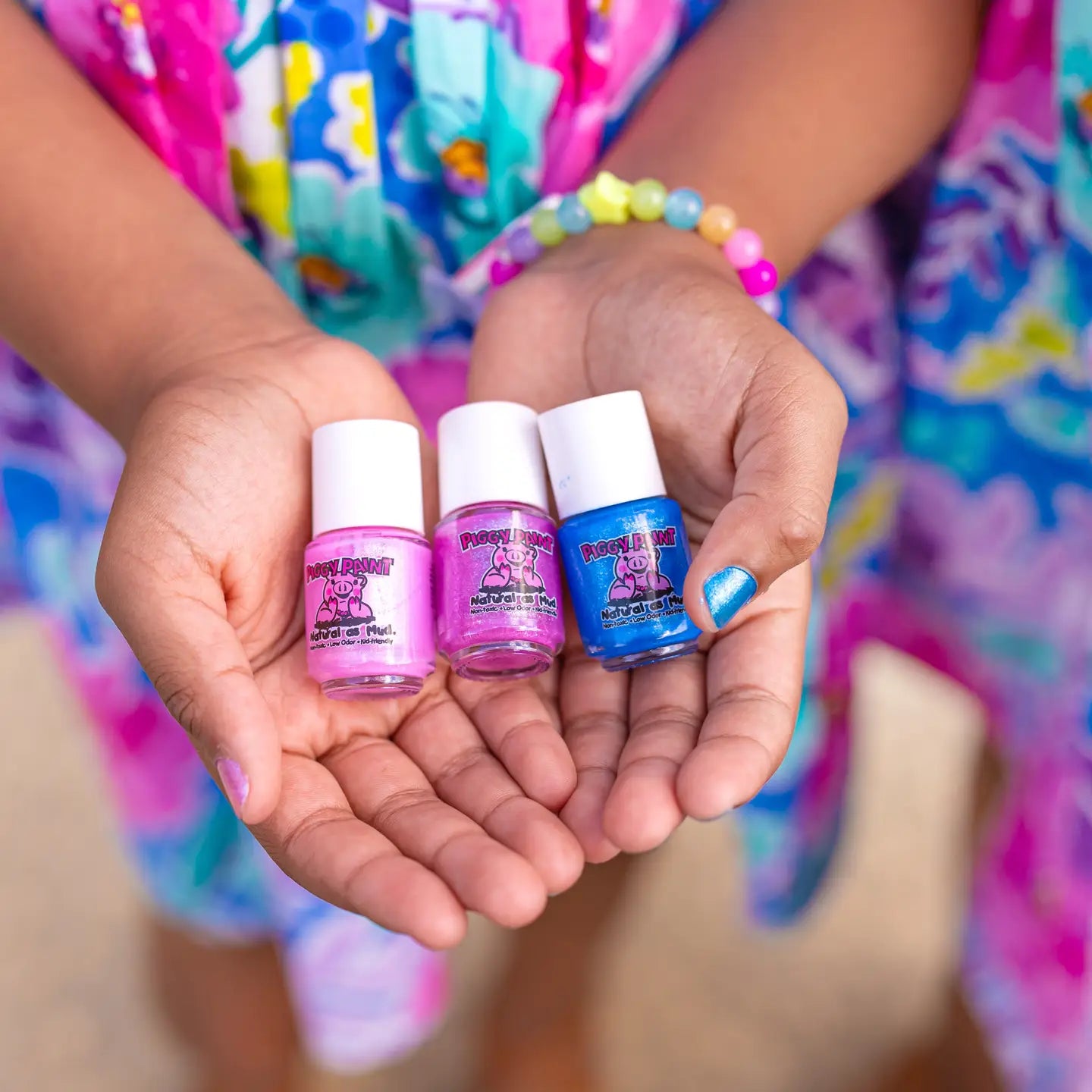 Shimmer & Sparkle Gift Set Non-Toxic Kids Nail Polish| Piggy Paint