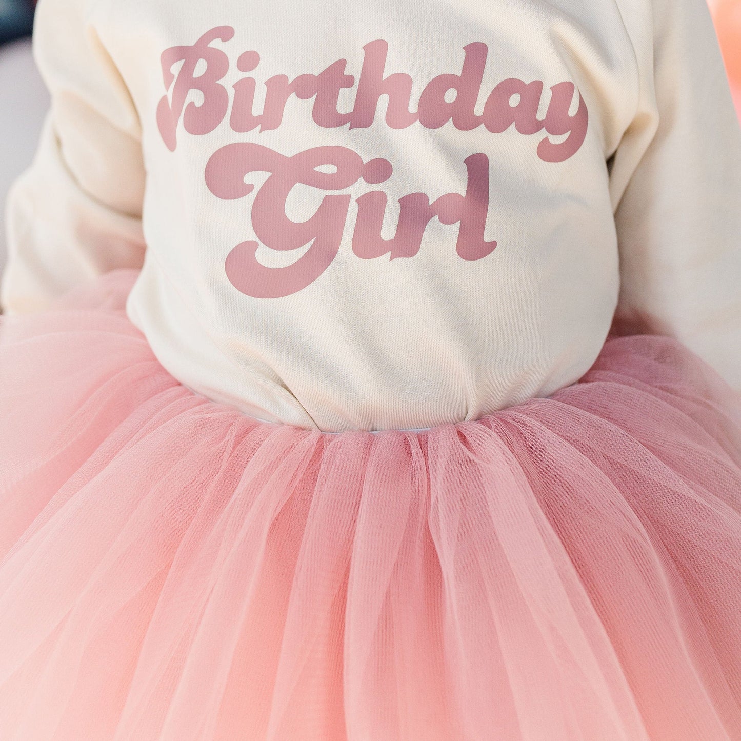 Dusty Mauve Pink Tutu Skirt for Toddlers & Girls |Sizes NB–9Y