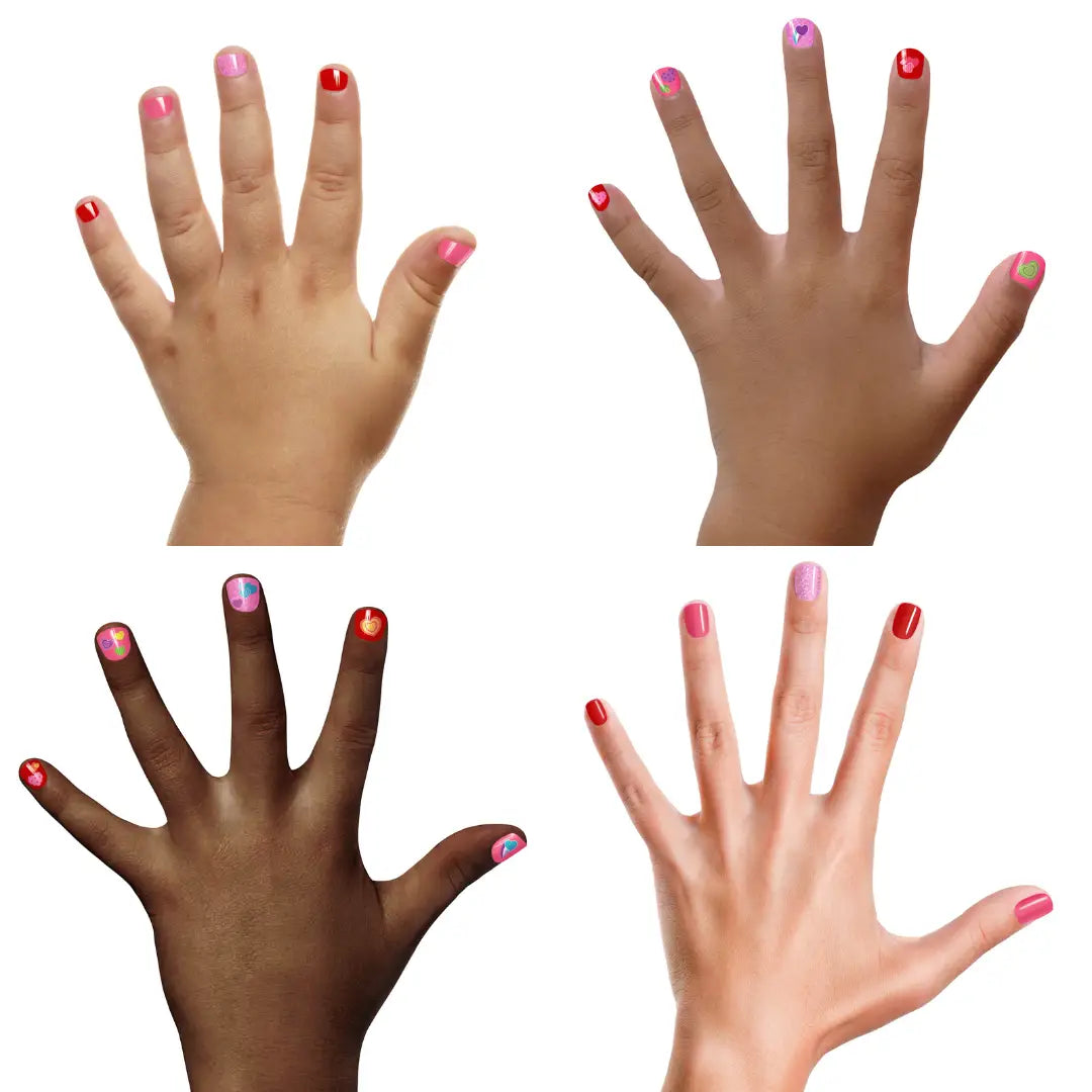 All the Heart Eyes Polish Set Non-Toxic Kids Nail Polish | Piggy Paint Nail Polish